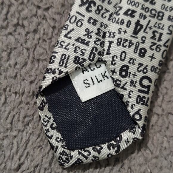 Horchow Neck Ties Vintage Silk Match Sticks Numbers 3-Pack - Picture 6 of 10